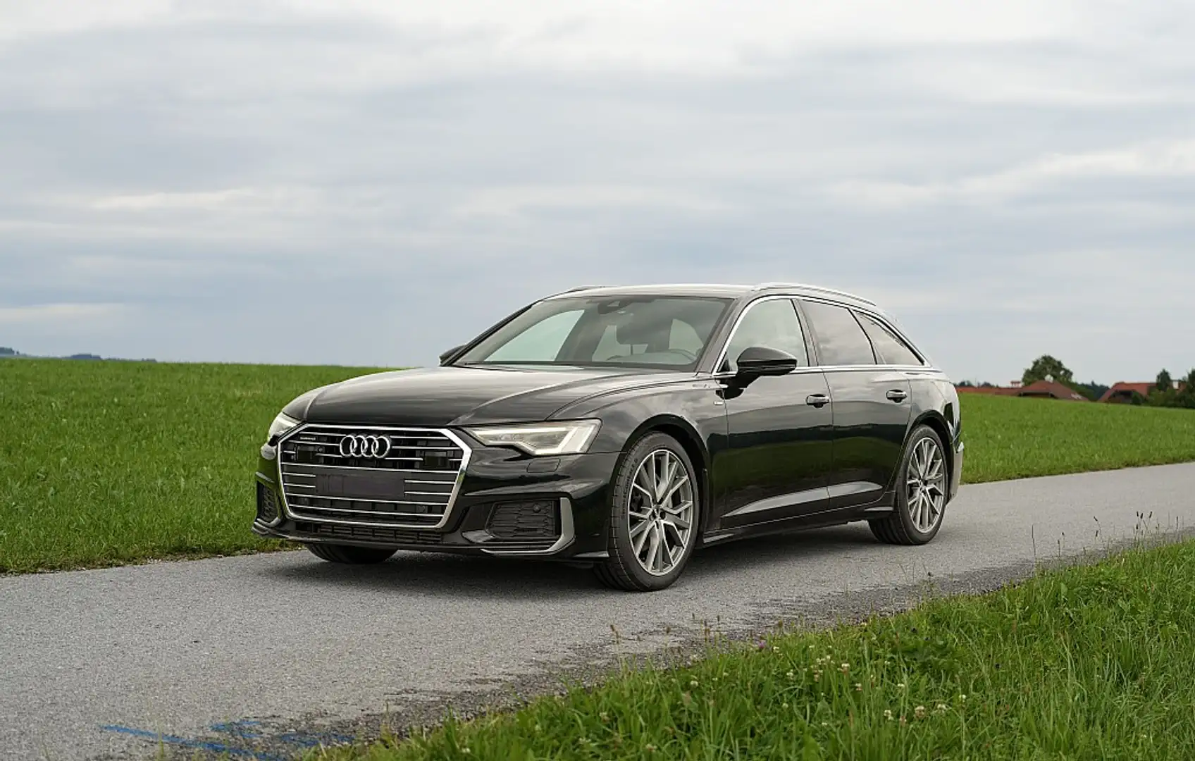 Audi A6 Avant 50 TDI quattro sport tiptronic, S-Line, M... Zwart - 1