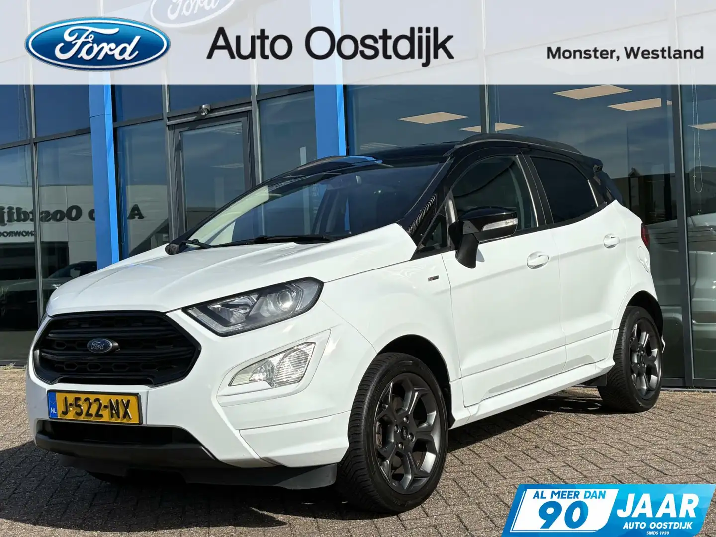 Ford EcoSport 1.0 EcoBoost ST-Line Black 125PK Winterpack Afn. T Wit - 1