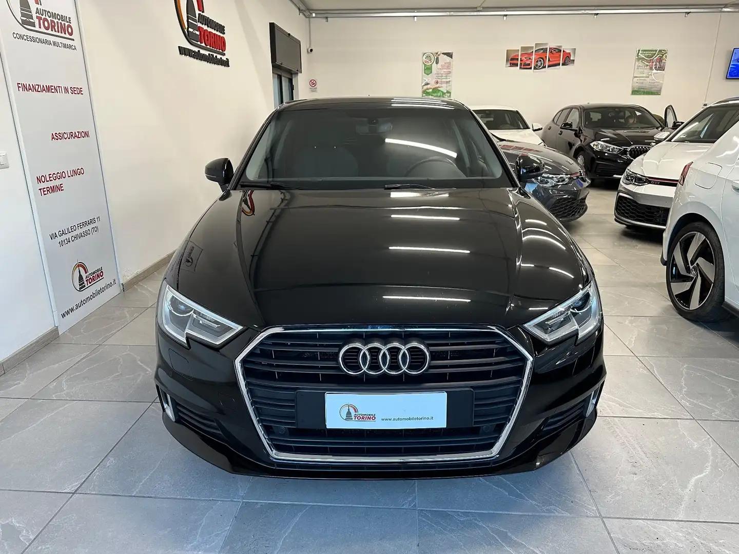 Audi A3 SPB 2.0 TDI Sport Navi Led Nero - 2