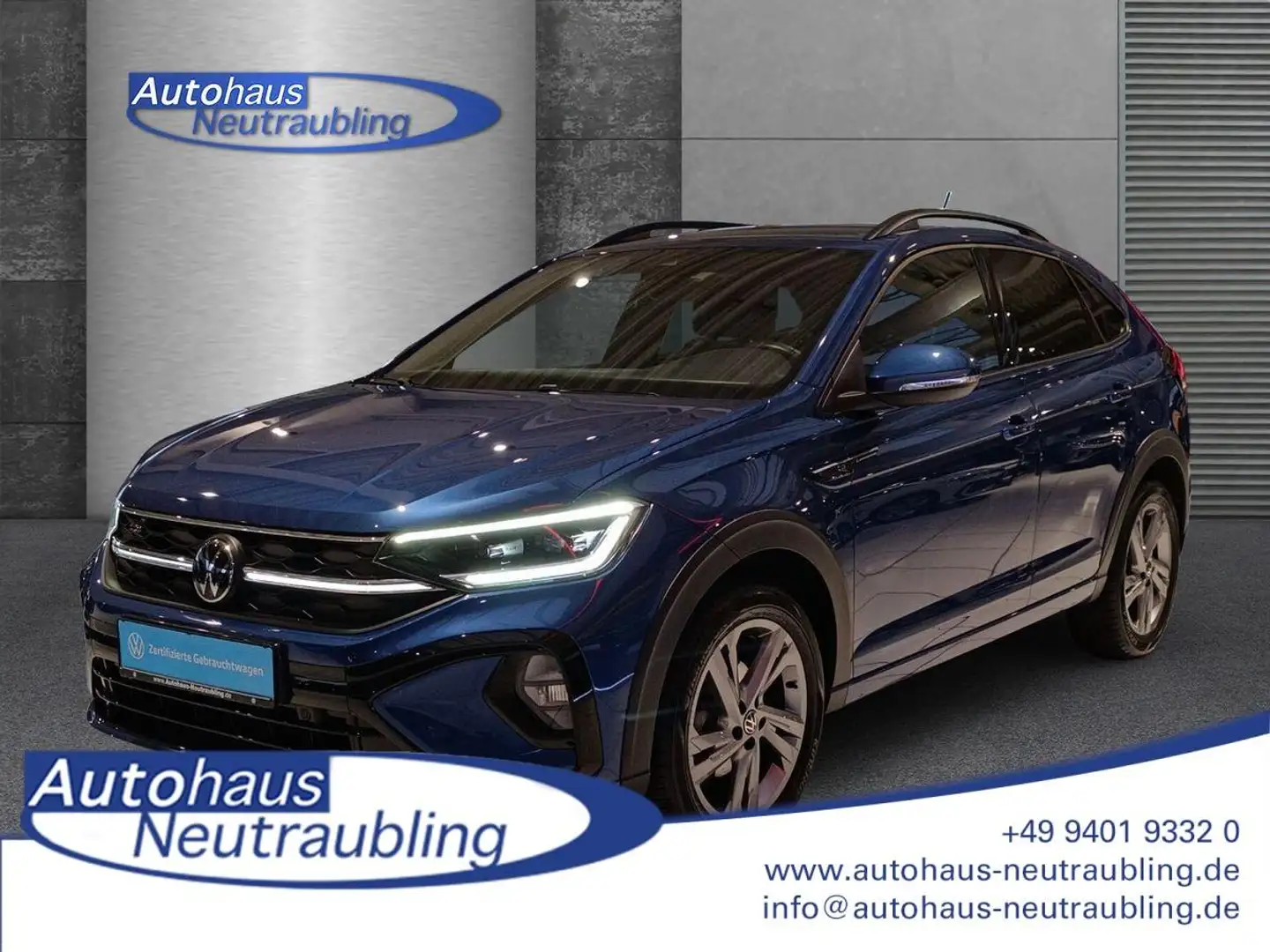 Volkswagen Taigo 1.0 TSI "R-LINE" 110 PS +DSG+NAVI+SHZ+ACC+ Blau - 1