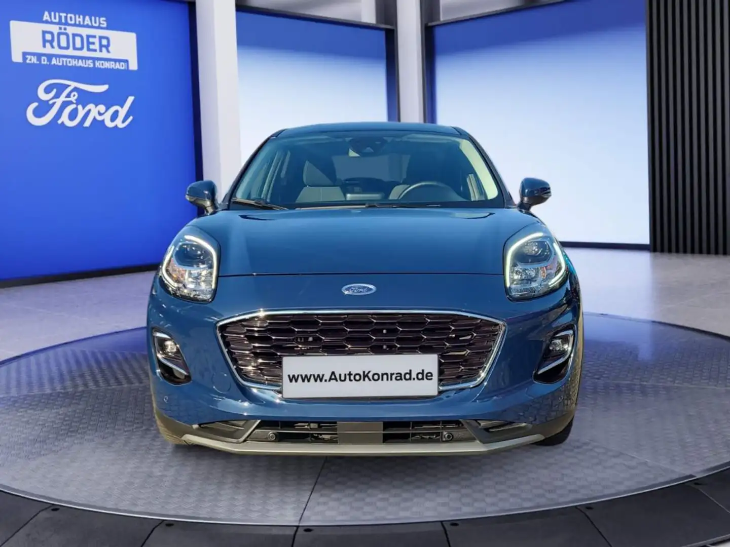 Ford Puma 1.0 EcoBoost Hybrid Aut. TITANIUM Blauw - 2