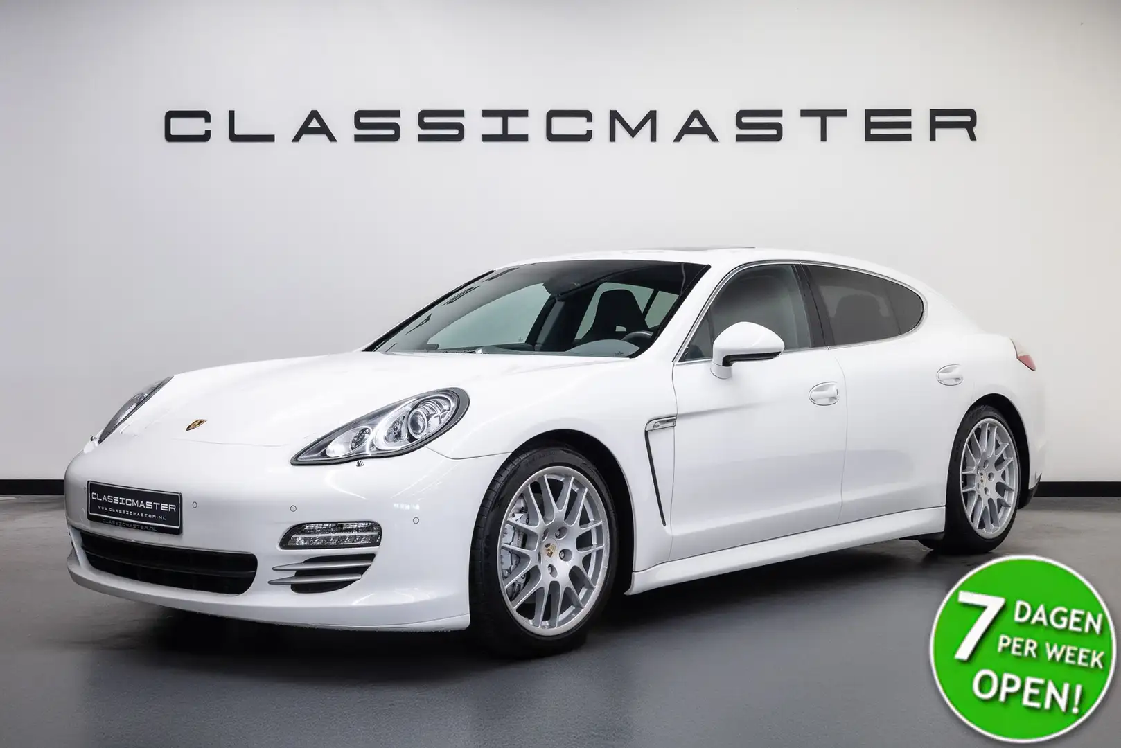Porsche Panamera 4.8 4S Btw auto, Fiscale waarde € 14.000,- (€ 40.5 Wit - 1