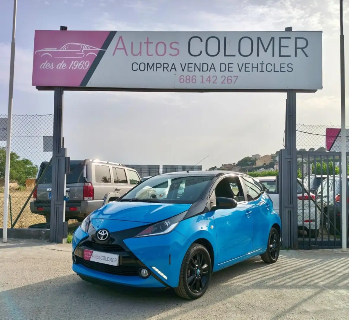 Toyota Aygo 1.0 VVT-i x-cite x-shift Azul - 2