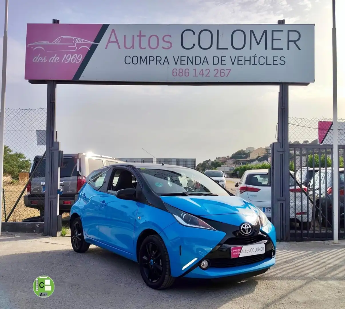 Toyota Aygo 1.0 VVT-i x-cite x-shift Azul - 1