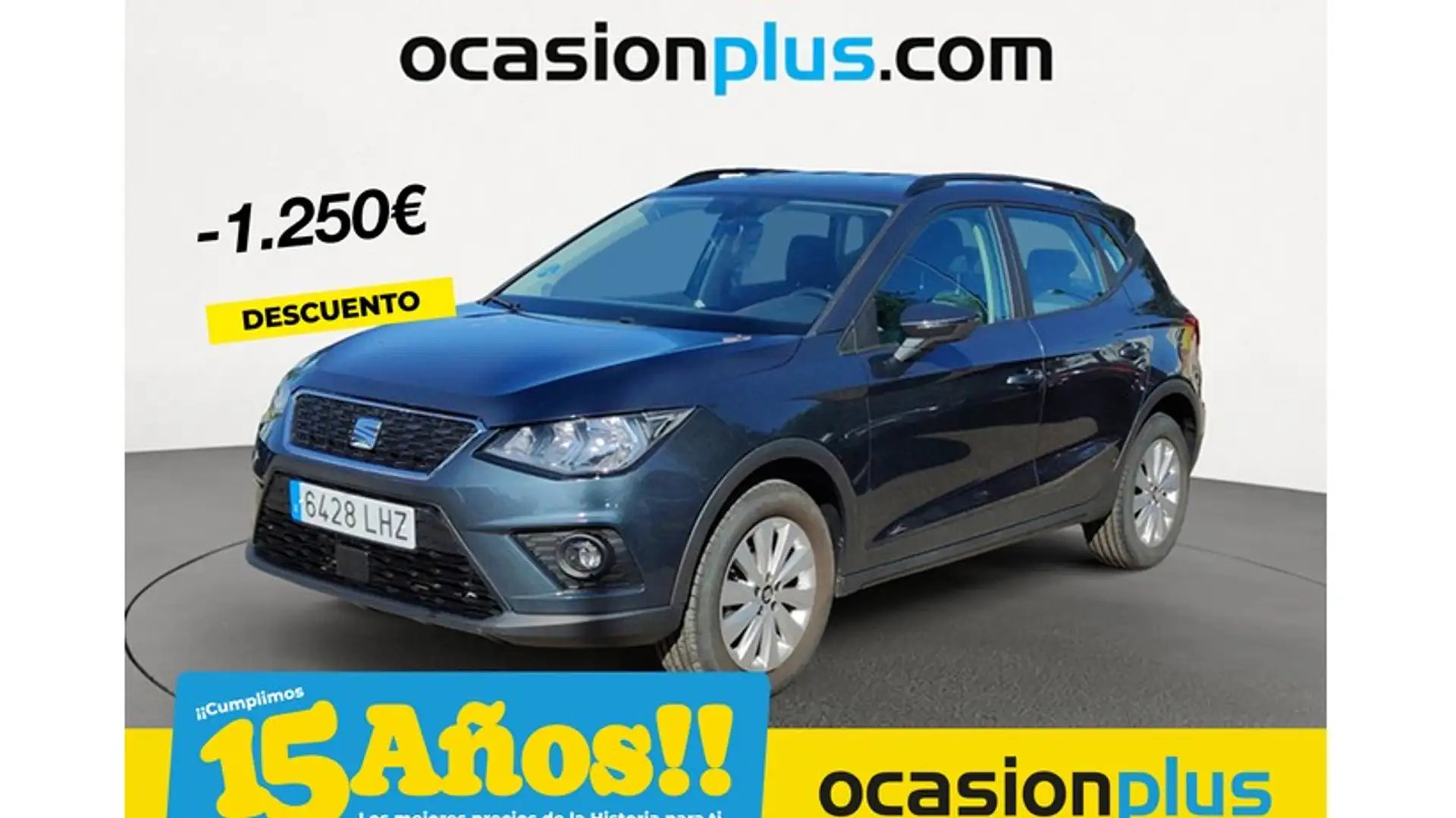 SEAT Arona 1.0 TGI S&S Style 90 Gris - 1
