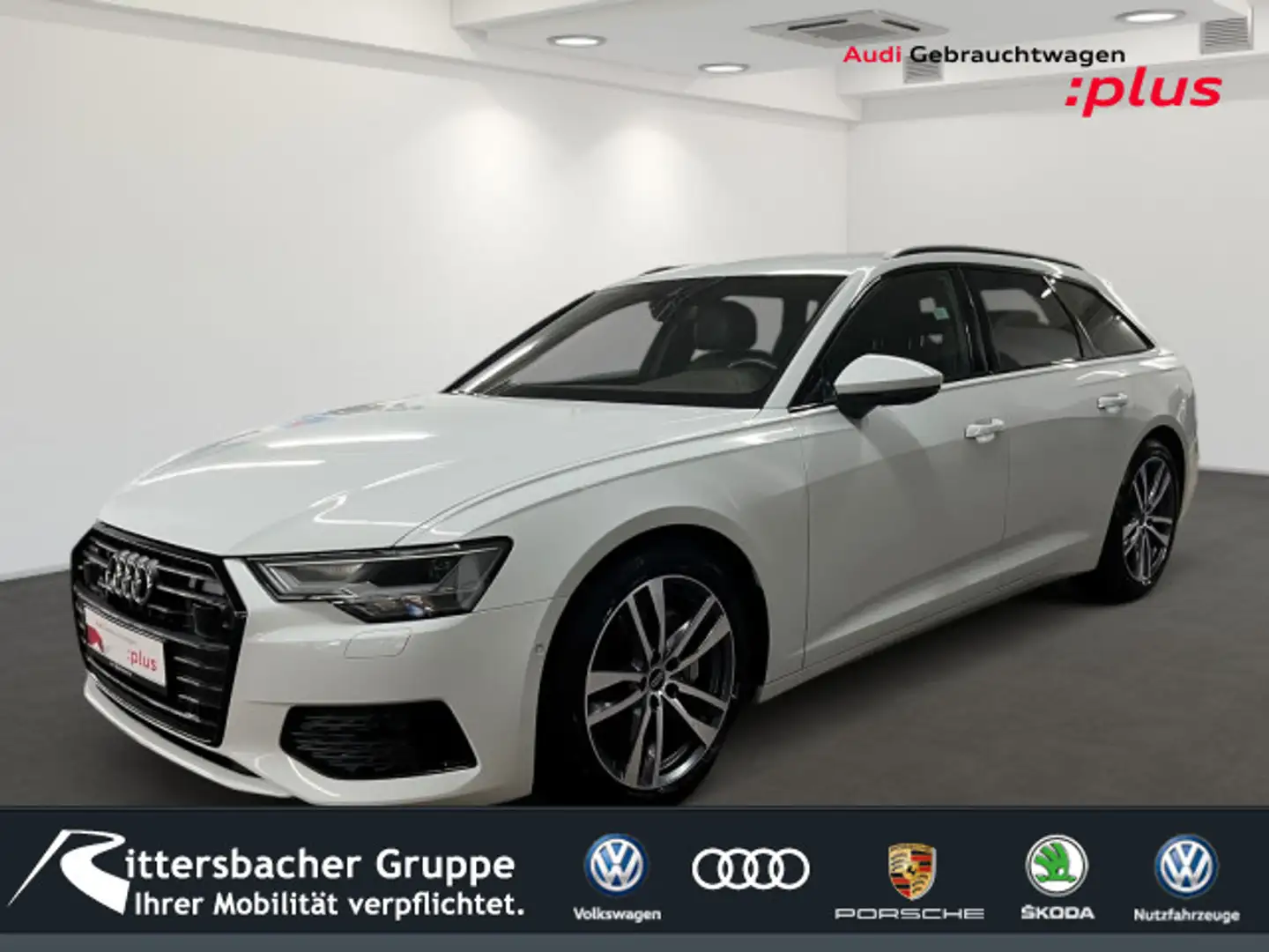 Audi A6 45 TFSI quattro sport BusiPaket Individ Weiß - 1