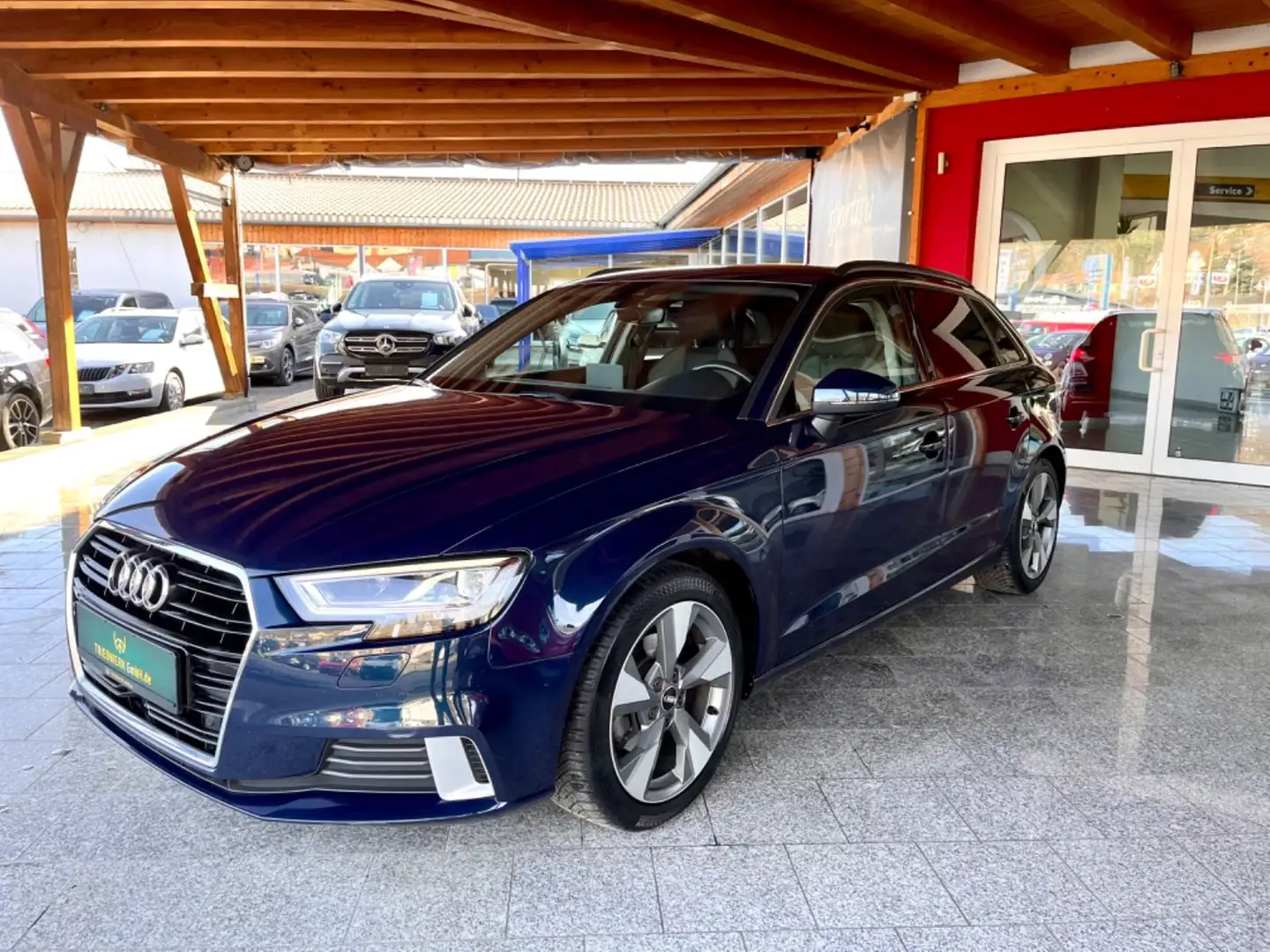 Audi A3 1.5 TSI S-tronic ACC LED Kamera Navi Virtual Blau - 1