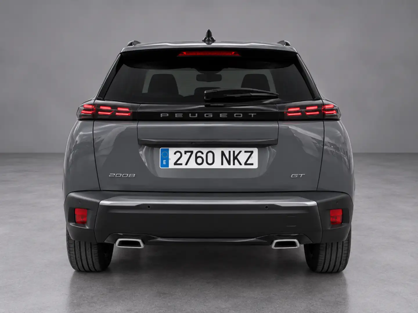 Peugeot 2008 Hybrid 136 GT eDCS6 Gris - 2