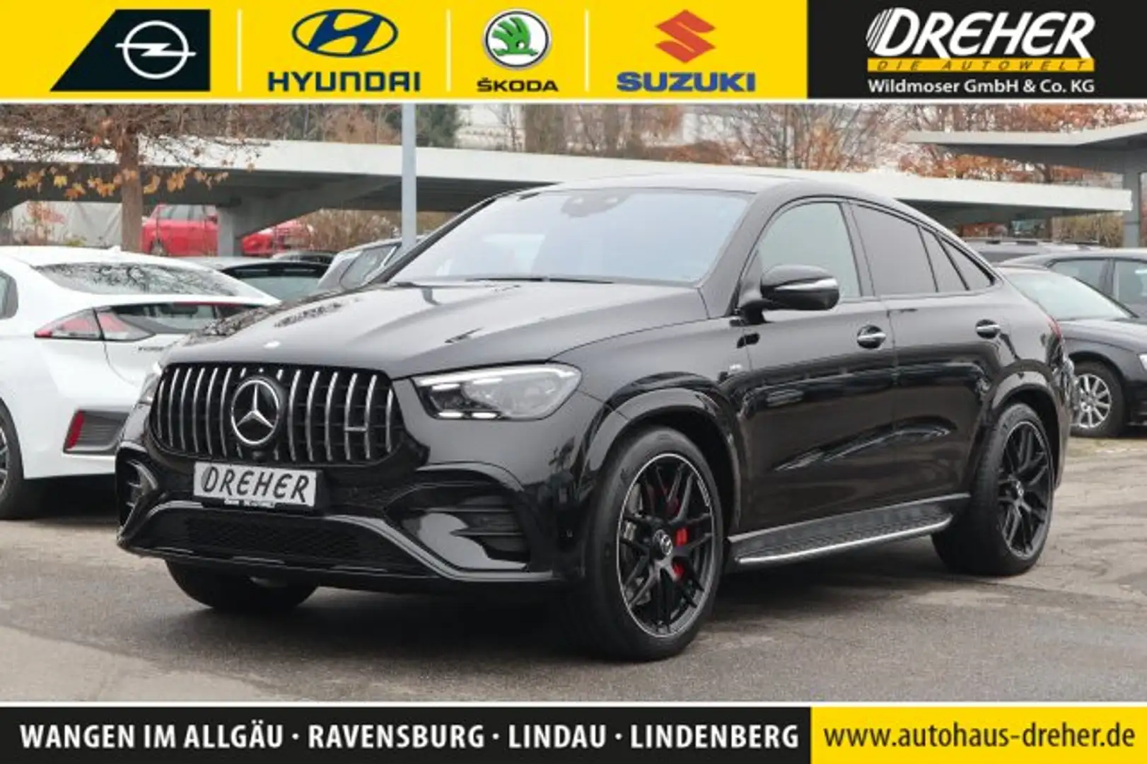 Mercedes-Benz GLE 53 AMG AMG GLE 53 4Matic+ Pano.-Dach/Distronic Noir - 1