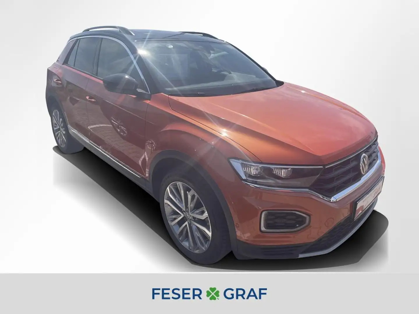 Volkswagen T-Roc 2.0 TDI IQ.DRIVE DSG,AZV,Navi,LED,Pano,Standh. Naranja - 1
