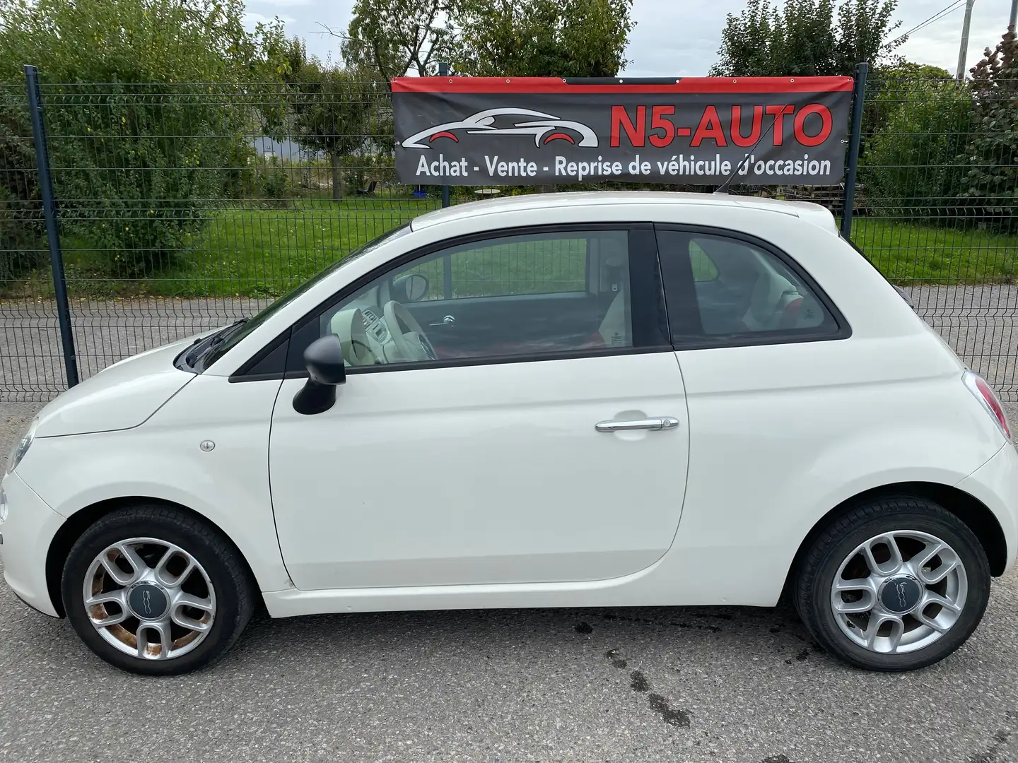 Fiat 500 500 1.2i  * A EMPORTER * Wit - 2