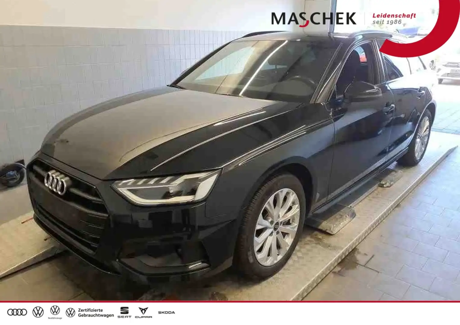 Audi A4 Avant Advanced 40 TFSI LED Pano Black RearView ACC Schwarz - 1