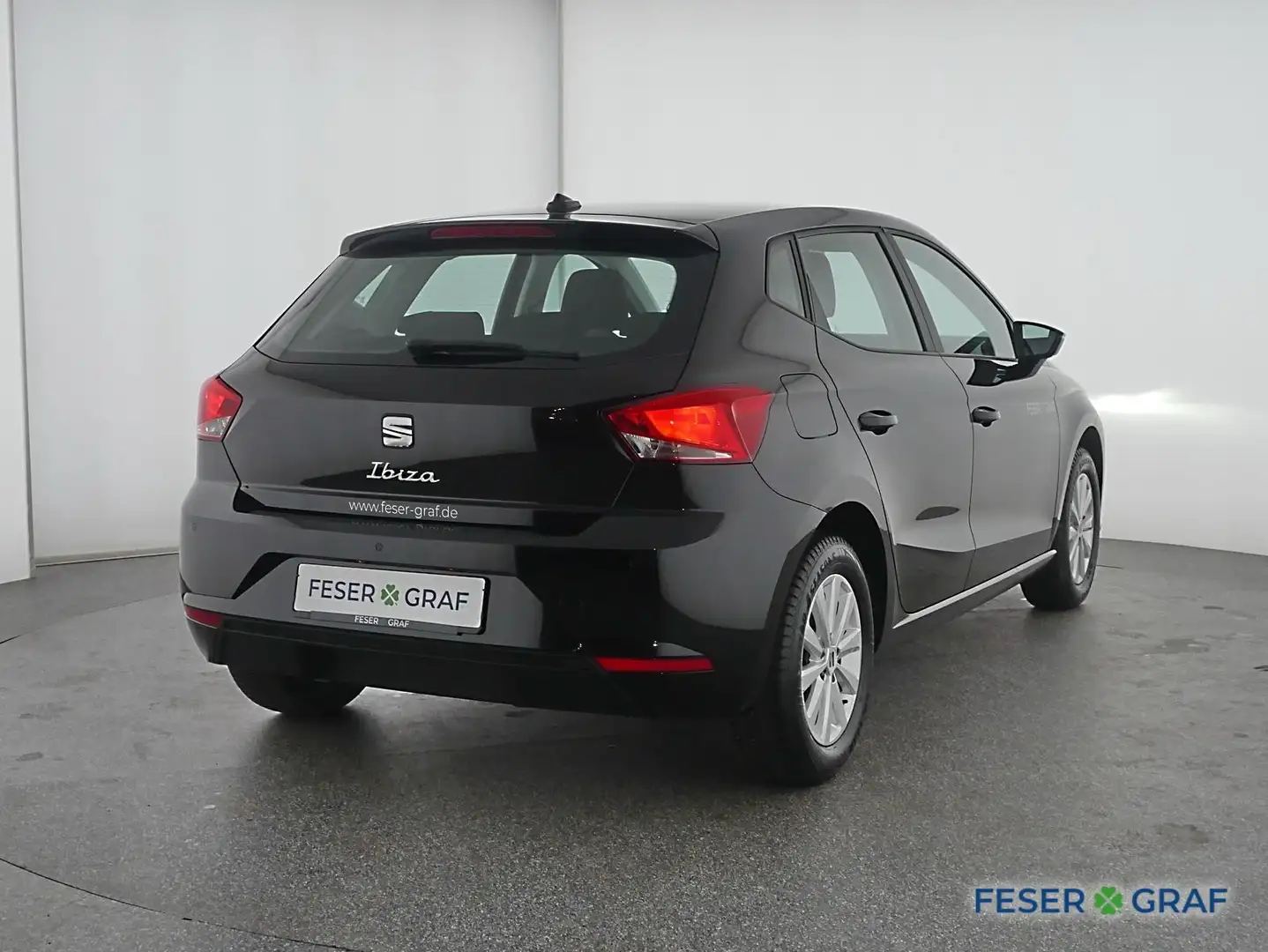 SEAT Ibiza 1.0 TSI Style Edition/15" Ganzjahresreifen/Full Li Schwarz - 2