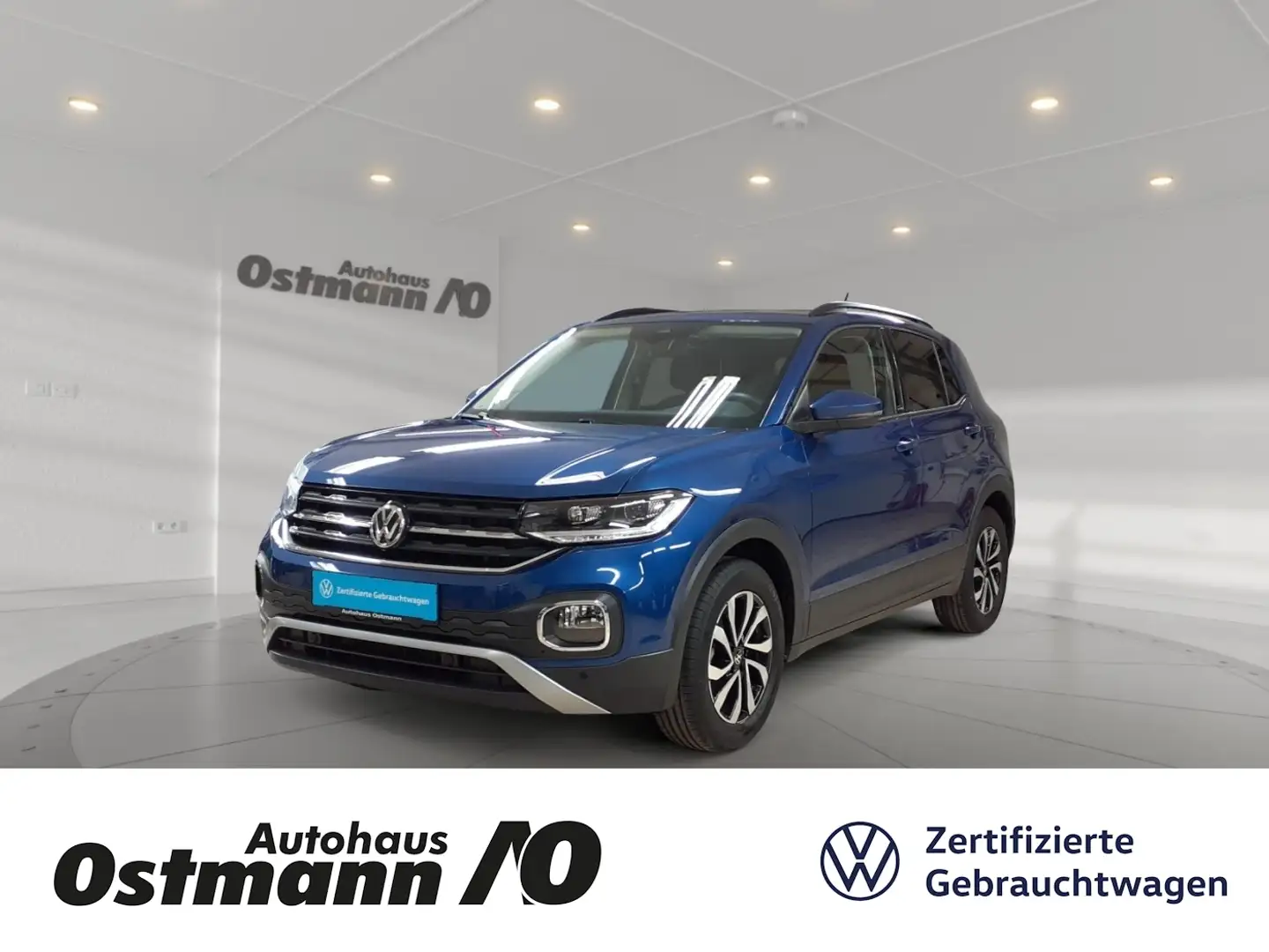 Volkswagen T-Cross 1.0TSI Active *LED*Sitzheizung*AHK* Blau - 1