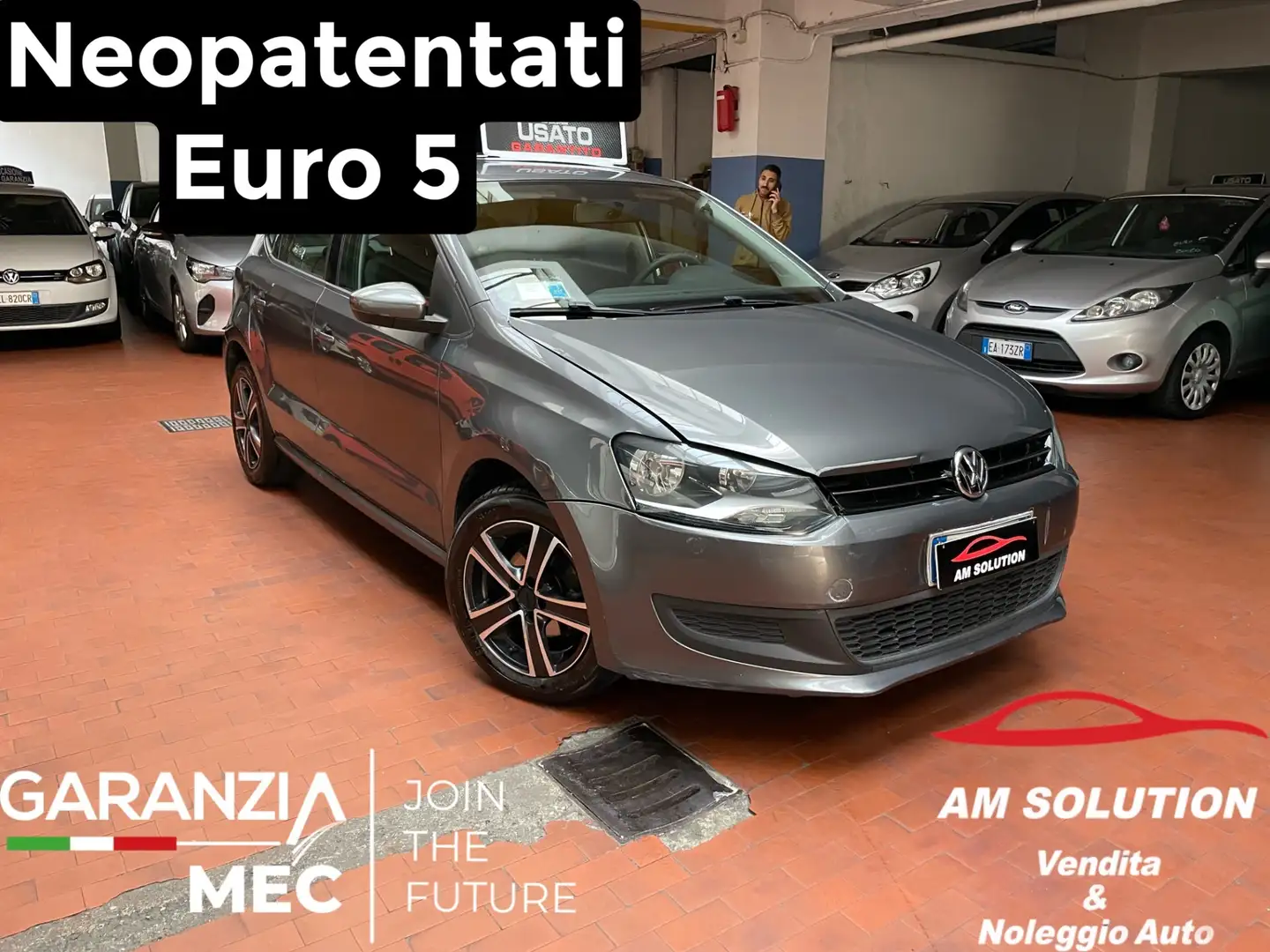 Volkswagen Polo Polo 1.2 Neopatentati Euro 5 Grau - 1