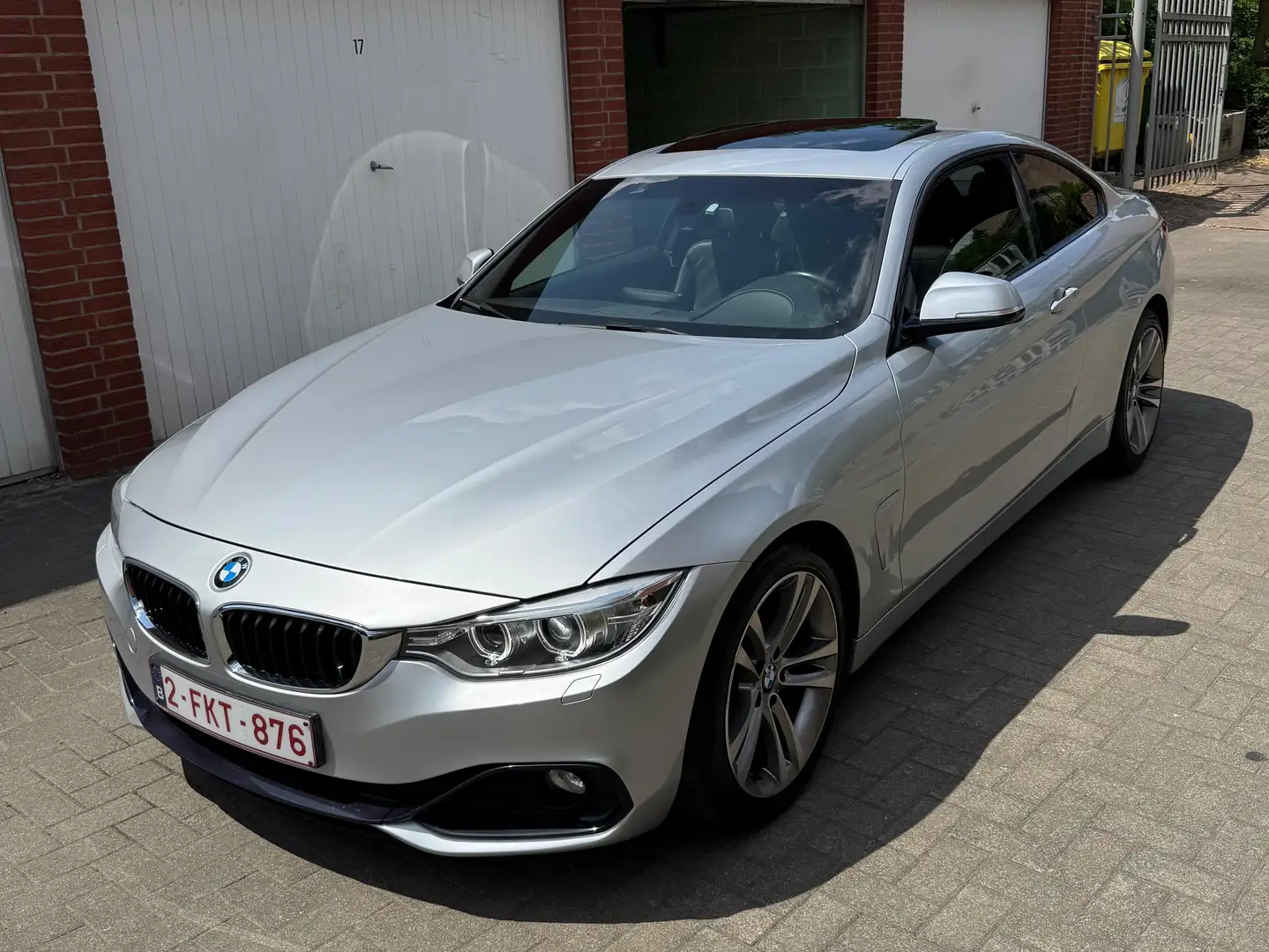 BMW 420 Coupé 420 dAS Zilver - 1