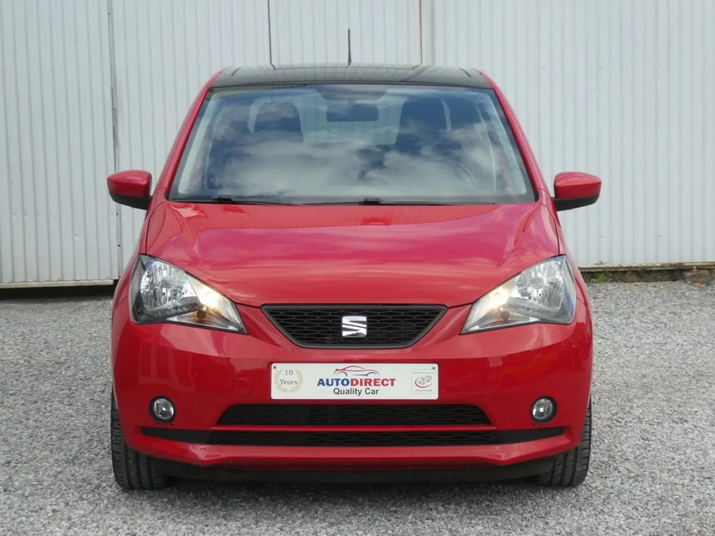 SEAT Mii 1.0i AUTOMAAT 24000Km Pano, Airco  GARANTIE 1 JAAR Rouge - 2