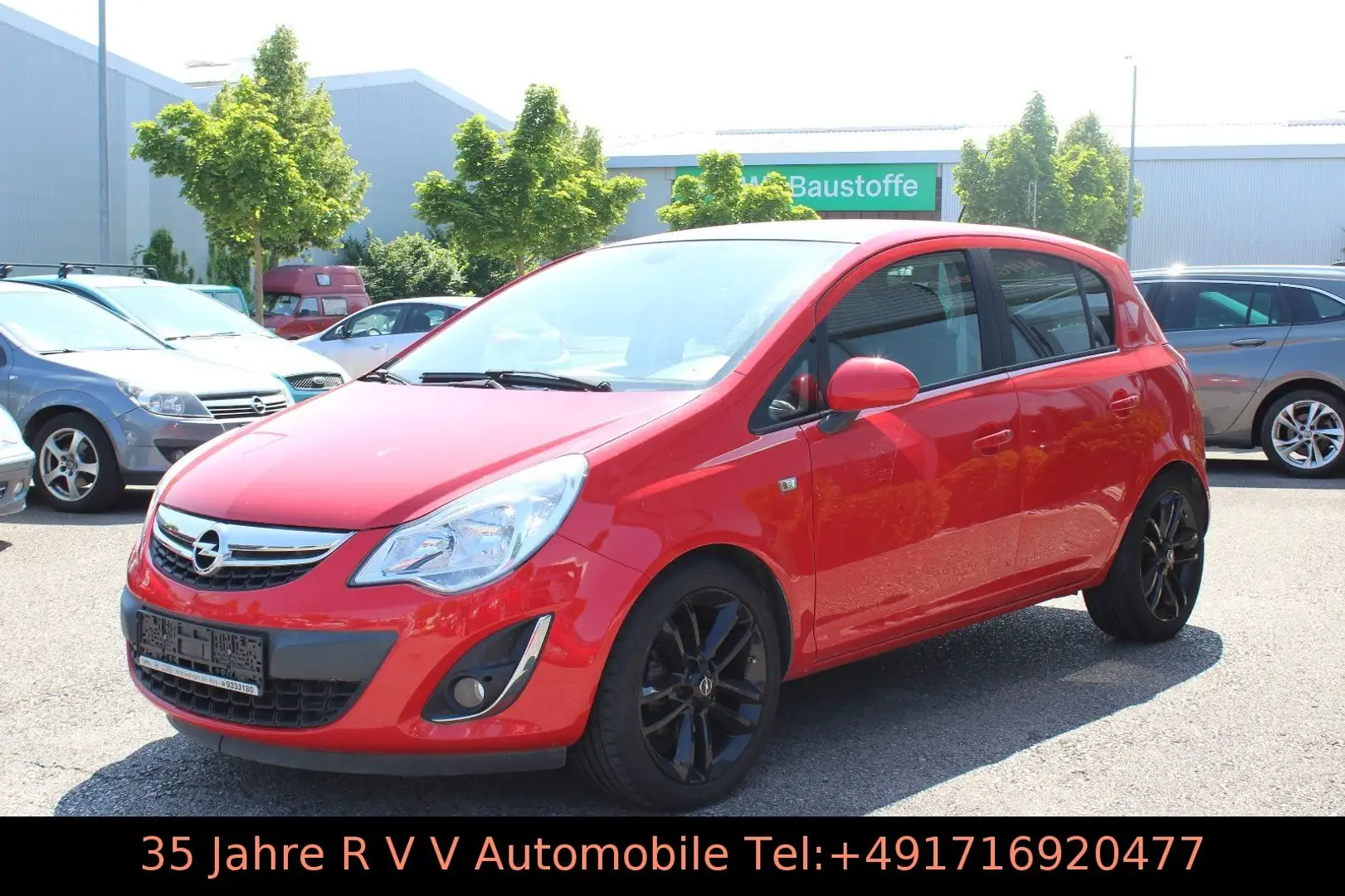 Opel Corsa D 1.7 Color Edition, OPC-Line-Paket 1, Rot - 1