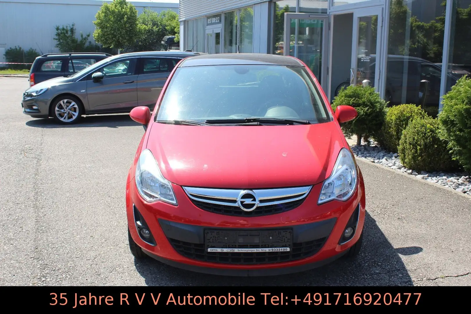 Opel Corsa D 1.7 Color Edition, OPC-Line-Paket 1, Rot - 2