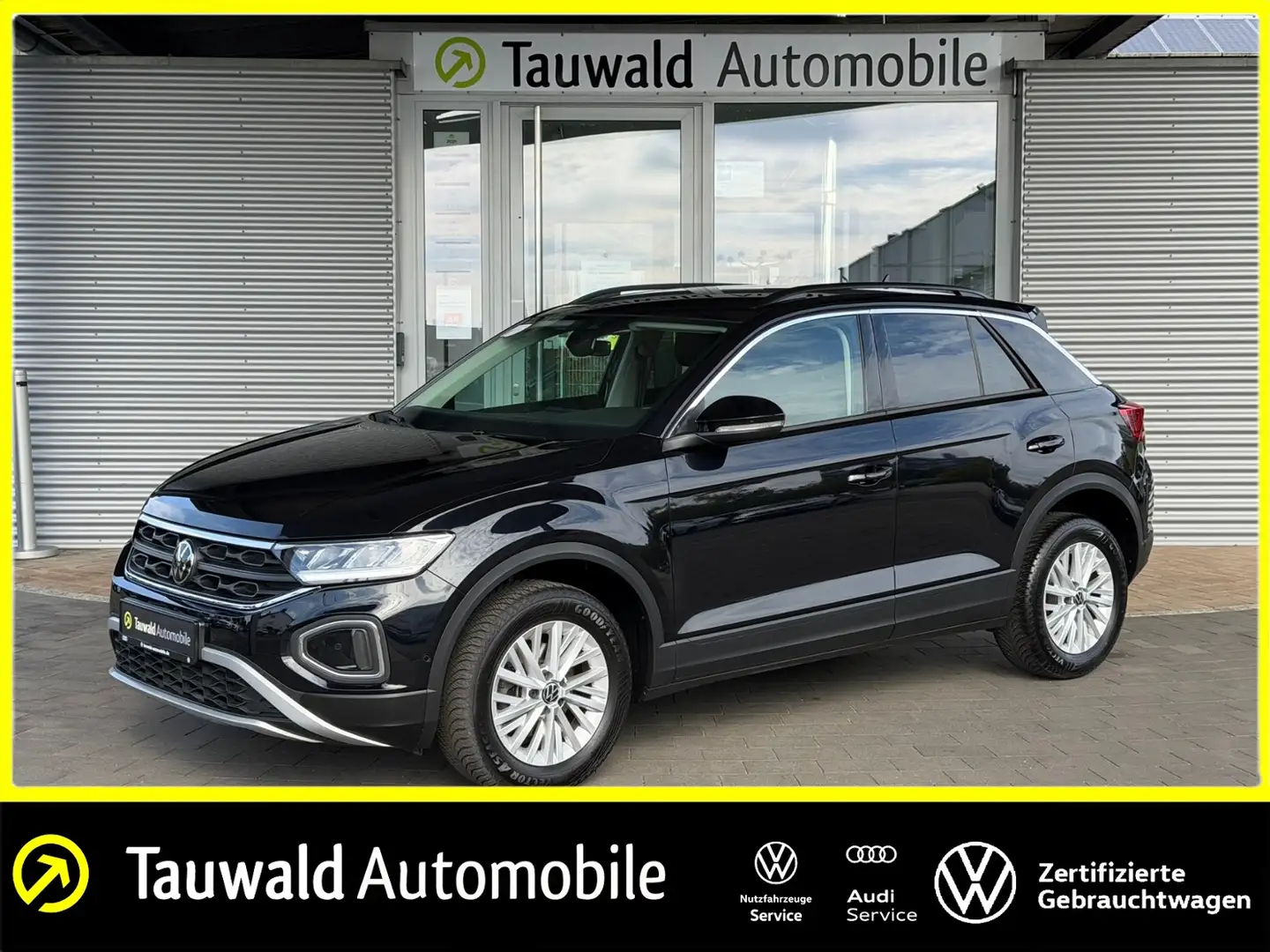 Volkswagen T-Roc 1.0 TSI Life LED/SHZ/NAVI/ALLSEASON Schwarz - 1