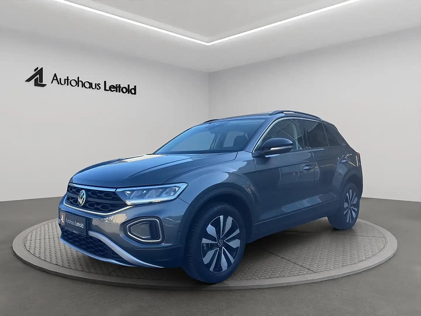 Volkswagen T-Roc 1,0 TSI Life GOAL LED ACC NAVI TRAVEL LANE SIDE... Grau - 1