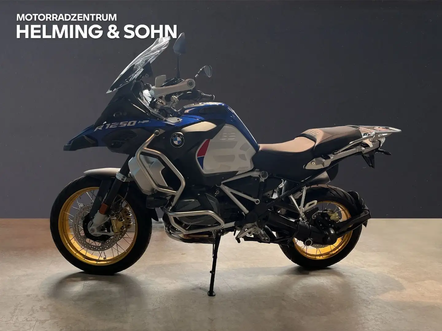 BMW R 1250 GS Adv Bleu - 1
