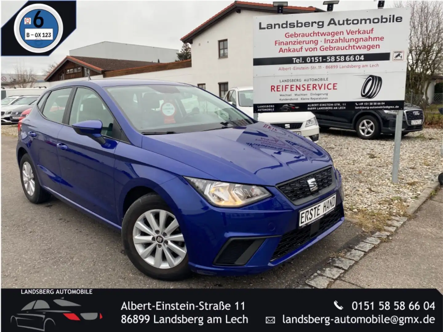 SEAT Ibiza Style Blau - 1