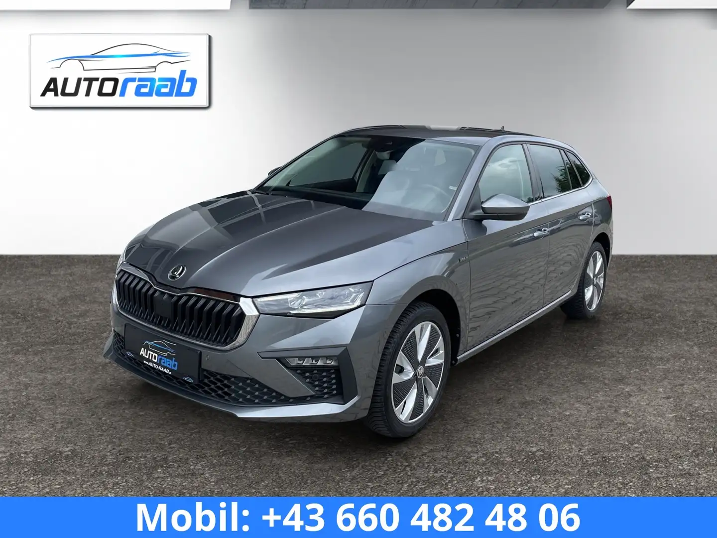 Skoda Scala 1,0 TSI*AHV*LED*RFK*DIGITAL*WSS-HZ*ACC*APP* Grau - 1