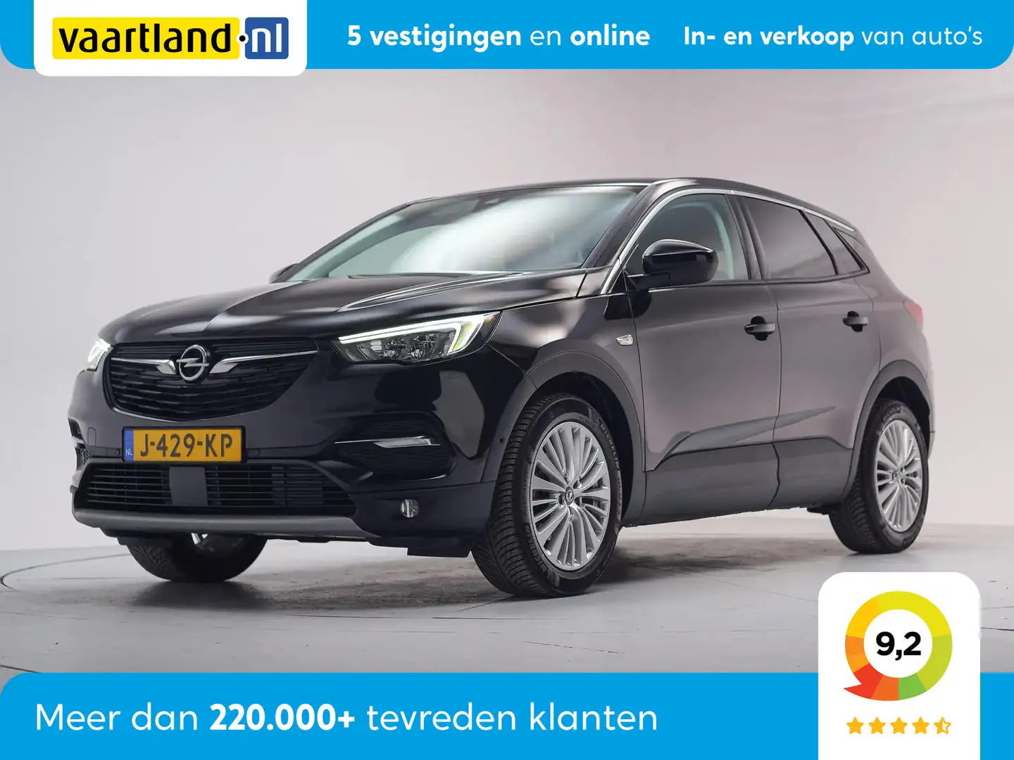 Opel Grandland X 1.2 Turbo Innovation [ LED Navi Comfortstoelen ] Noir - 1