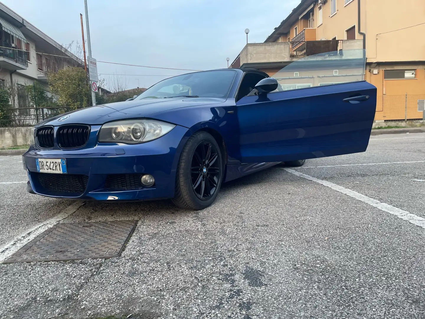 BMW 120 120d Cabrio Futura Blu/Azzurro - 1