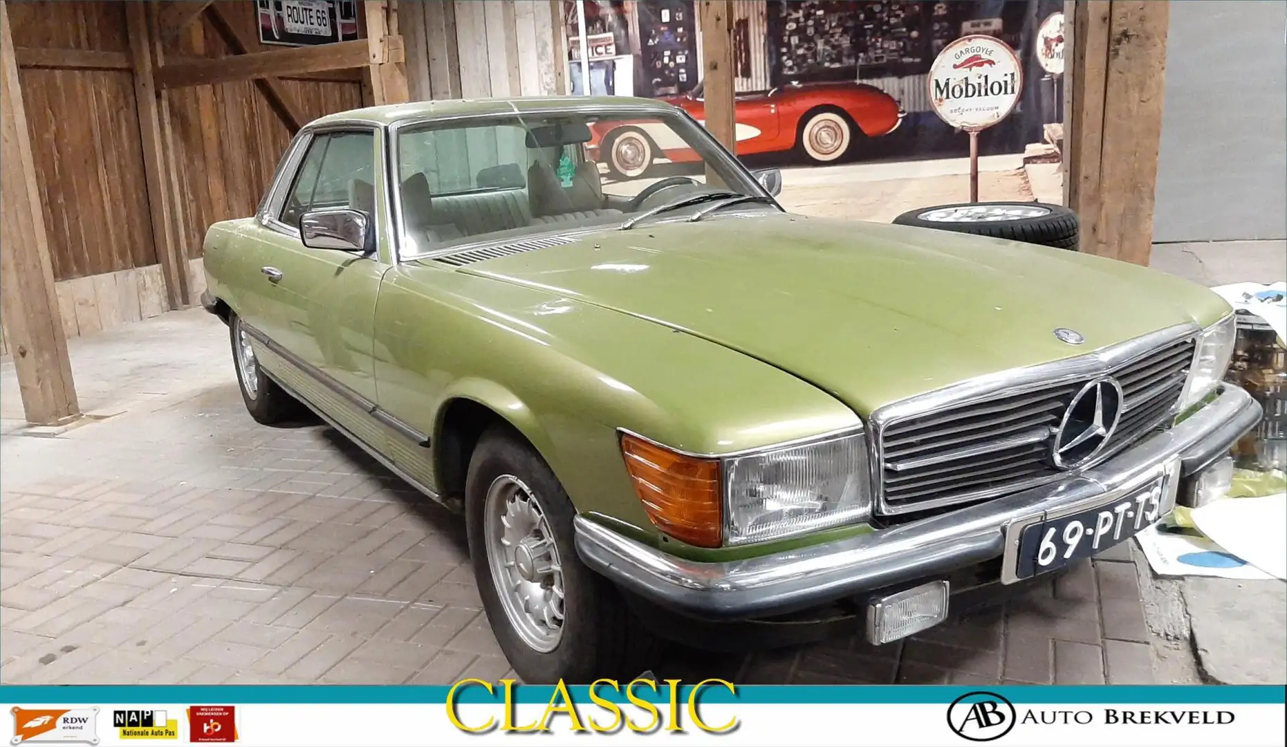 Mercedes-Benz SL 350 SLC coupé Automaat 195PK Zelená - 1