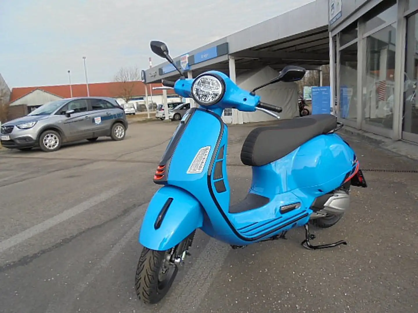 Vespa GTS 310 HPE Super Sport Euro5+ mit € 500,- Zubehör Bleu - 1