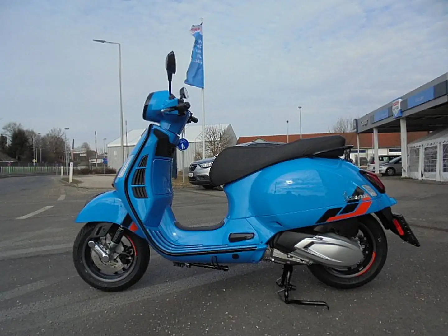 Vespa GTS 310 HPE Super Sport Euro5+ mit € 500,- Zubehör Bleu - 2