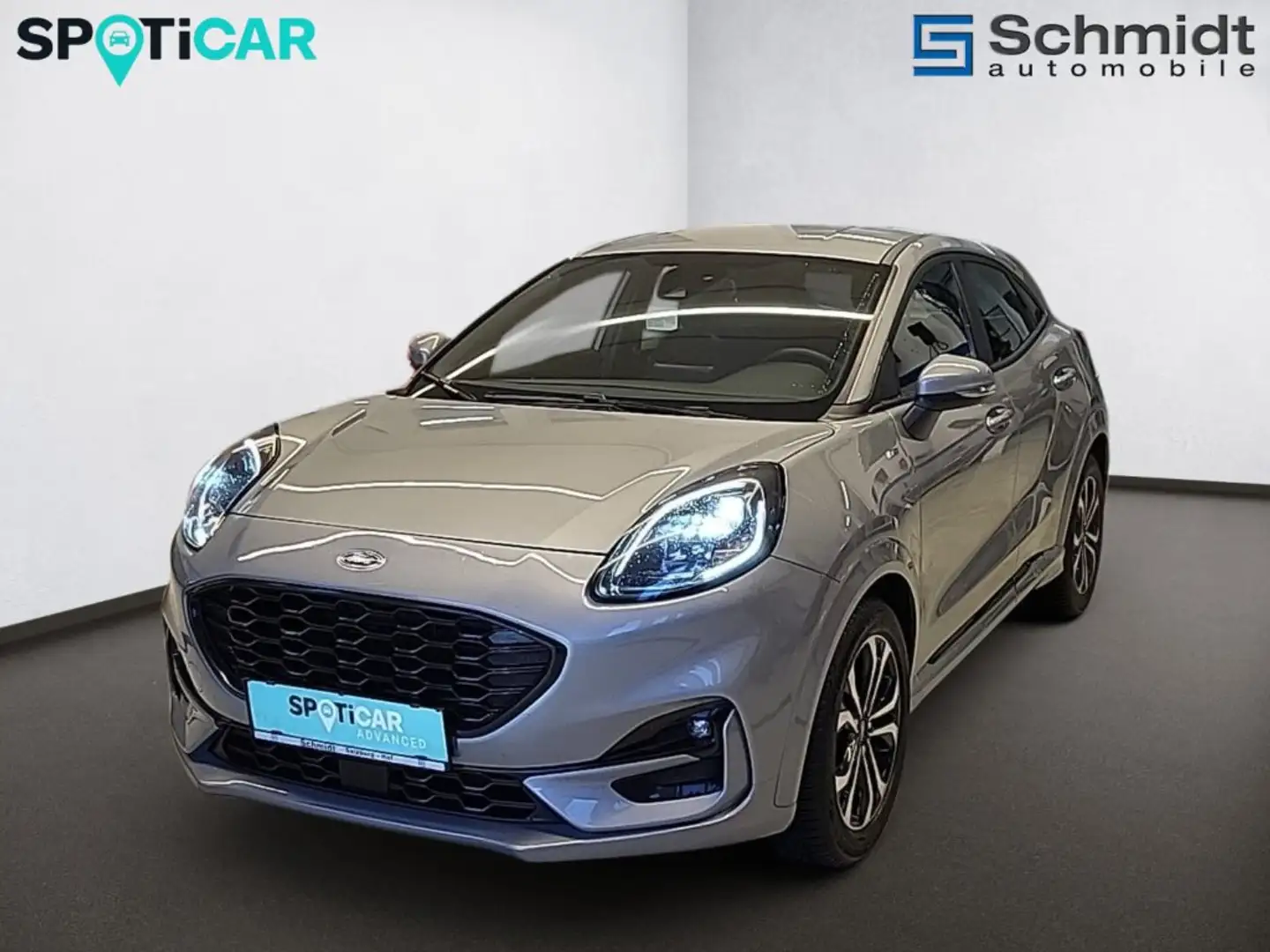 Ford Puma 1,0 EcoBoost Hybrid ST-Line Silber - 1