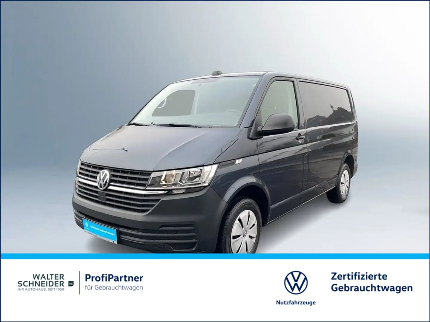 Volkswagen T6.1 Transporter KR-Kasten 2.0 TDI Navi PDC SHZ Blau - 1