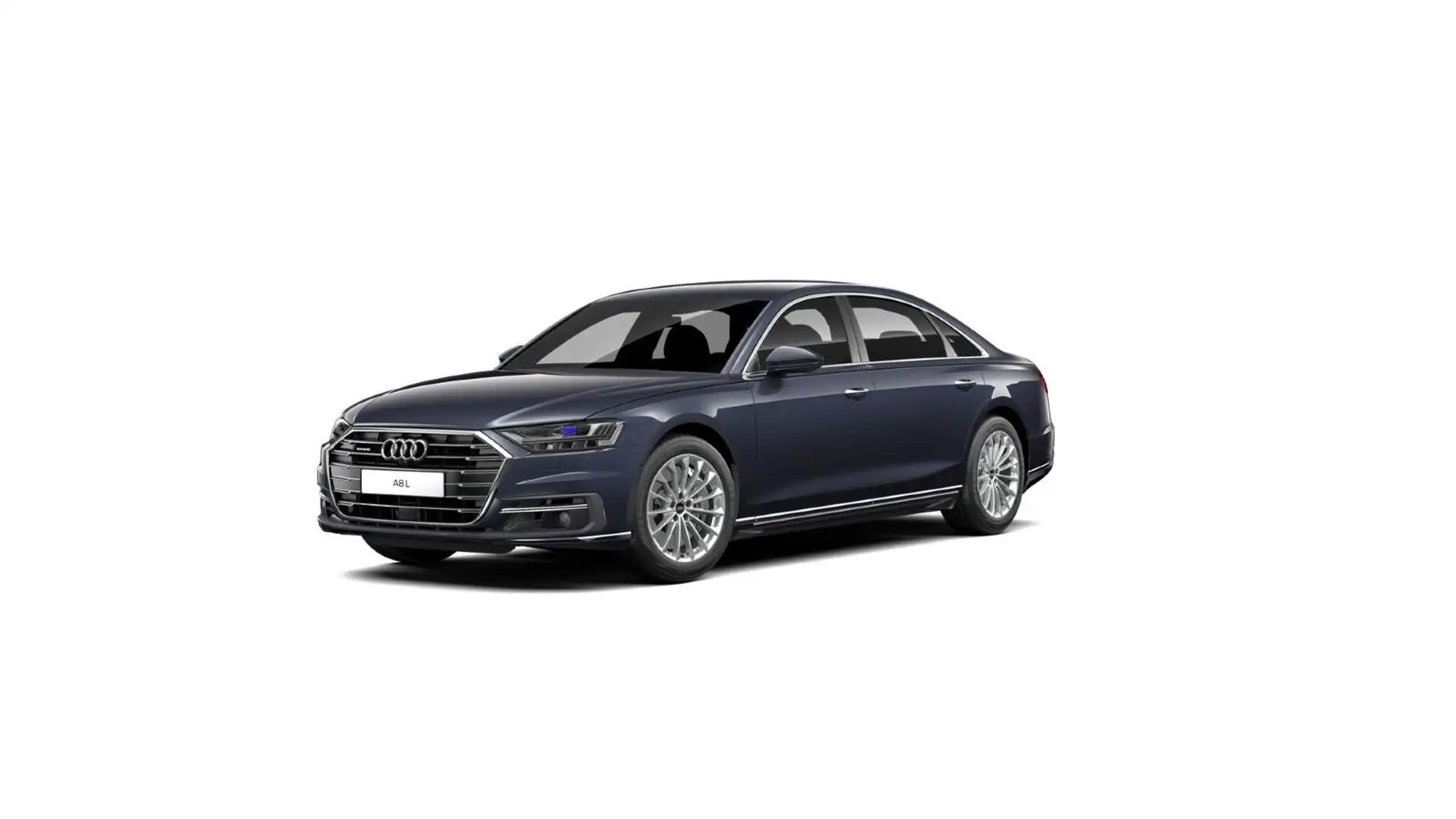 Audi A8 lang 60 TFSI QUATTRO+DESIGN SELECTION+HUD+B&O Blau - 2