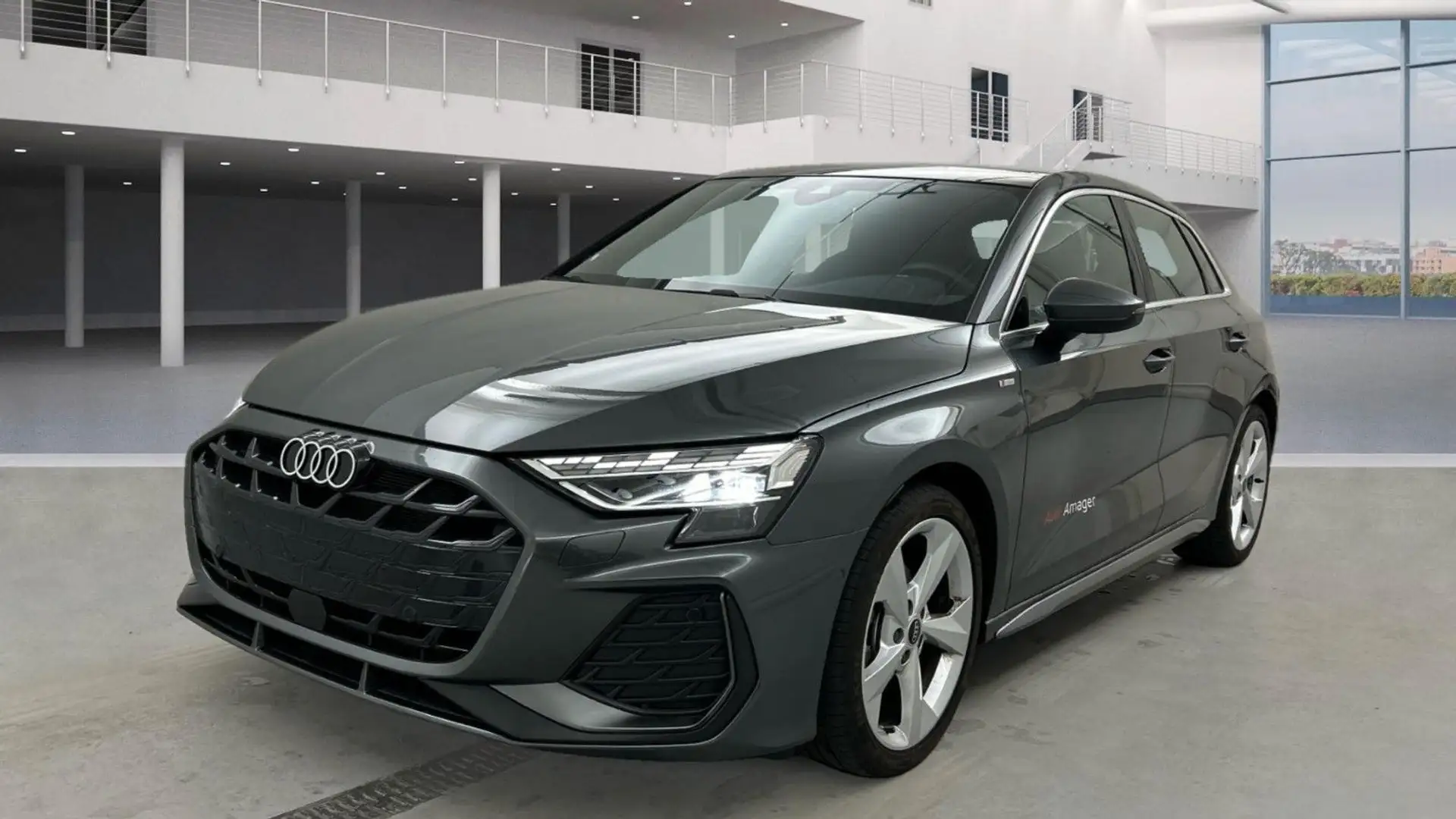 Audi A3 Sportback 35 TDI S line Edition *Pano*Matrix* Grau - 1