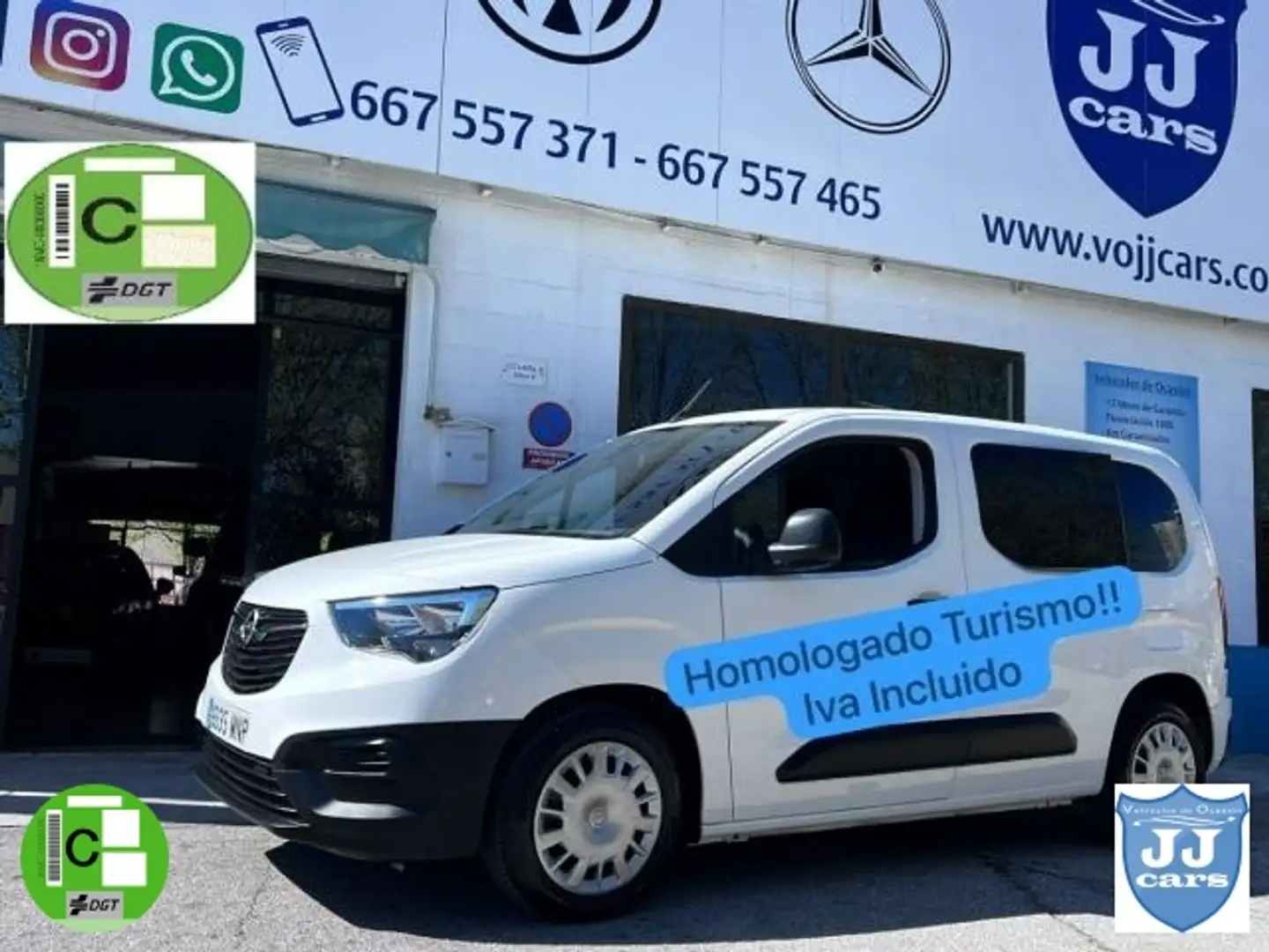 Opel Combo N1 Life Expression L 1.2 T 81 kW (110 CV) St Blanco - 1
