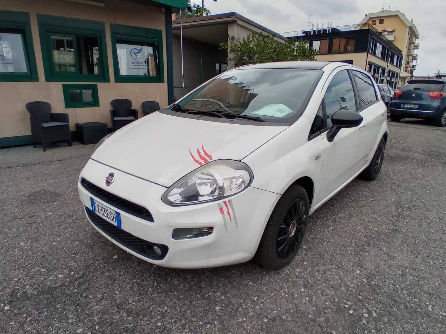 Fiat Punto Punto 5p 1.3 mjt II 16v Lounge eco Weiß - 1