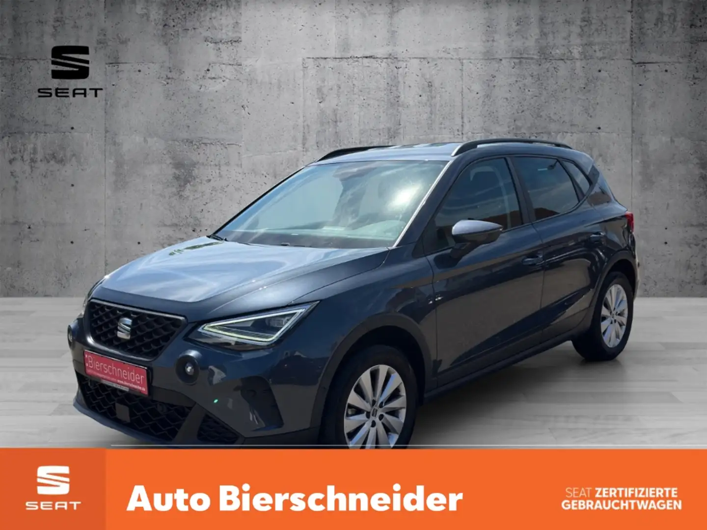 SEAT Arona 1.0 TSI DSG Style LED Navi Kamera ACC Full Virtual Grau - 1