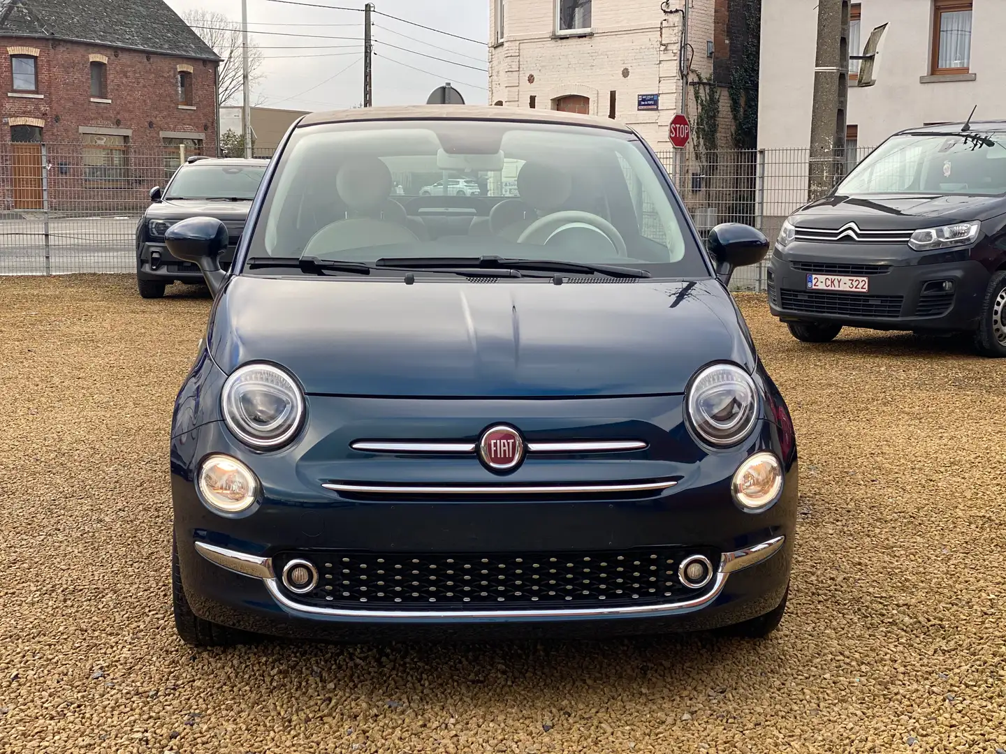 Fiat 500C 500C 1.2i lounge (EU6d-TEMP) Blauw - 2