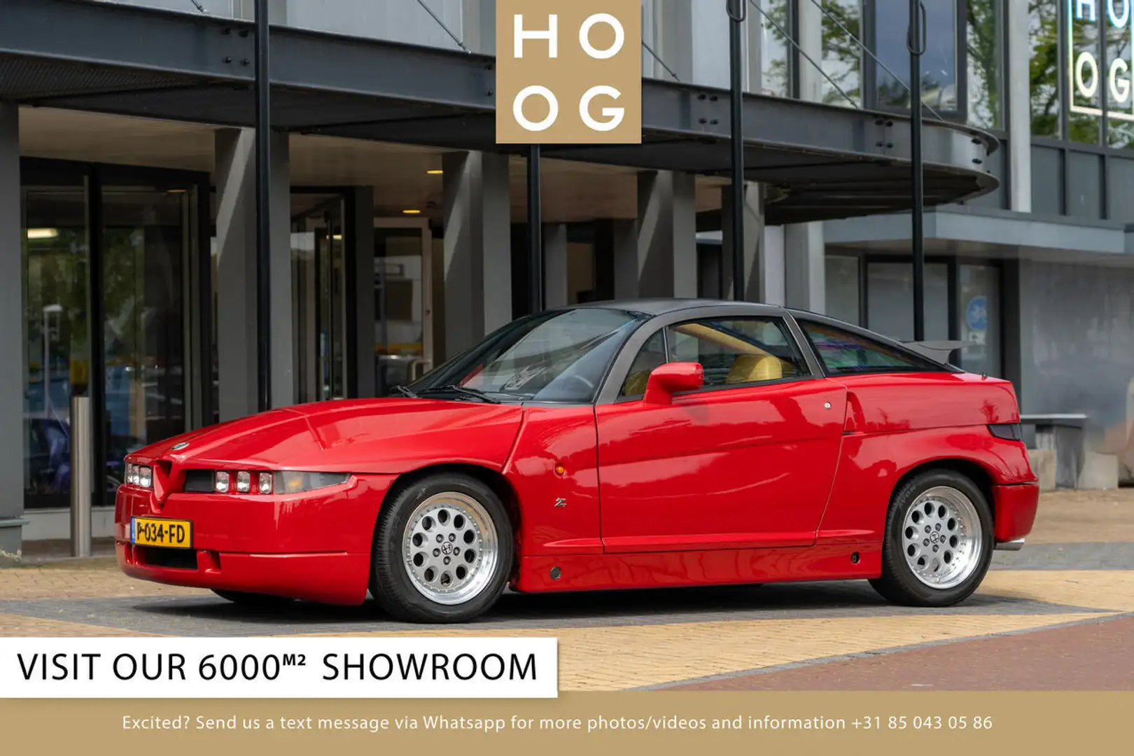 Alfa Romeo SZ 3.0 V6 Zagato Rot - 1