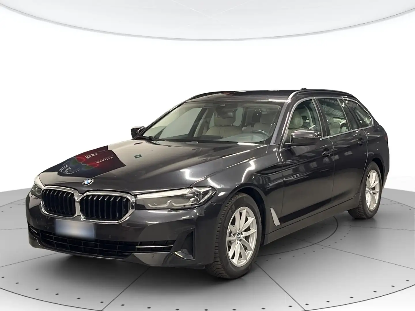 BMW 520 d Touring MHEV 48V Business auto Gris - 1
