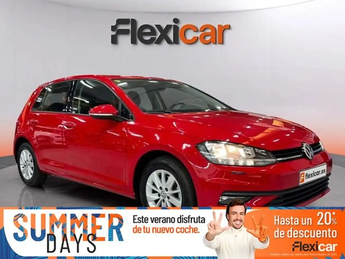 Volkswagen Golf Advance+1.6+TDI+85kW+%28115CV%29 Rojo - 1