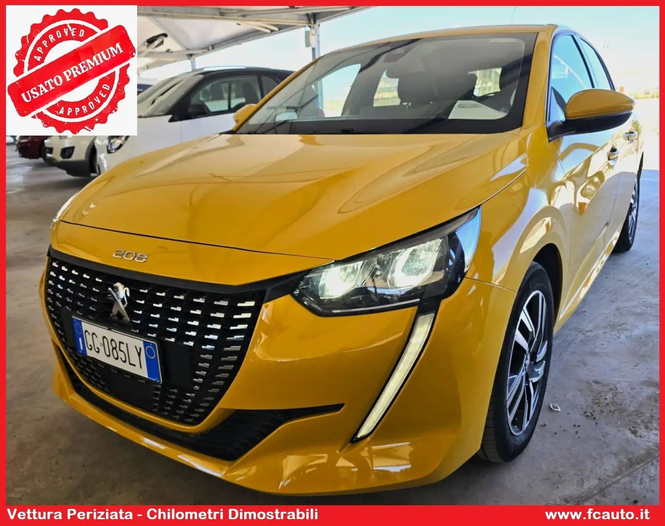 Peugeot 208 PureTech 100 Stop&Start 5 porte GT Jaune - 1