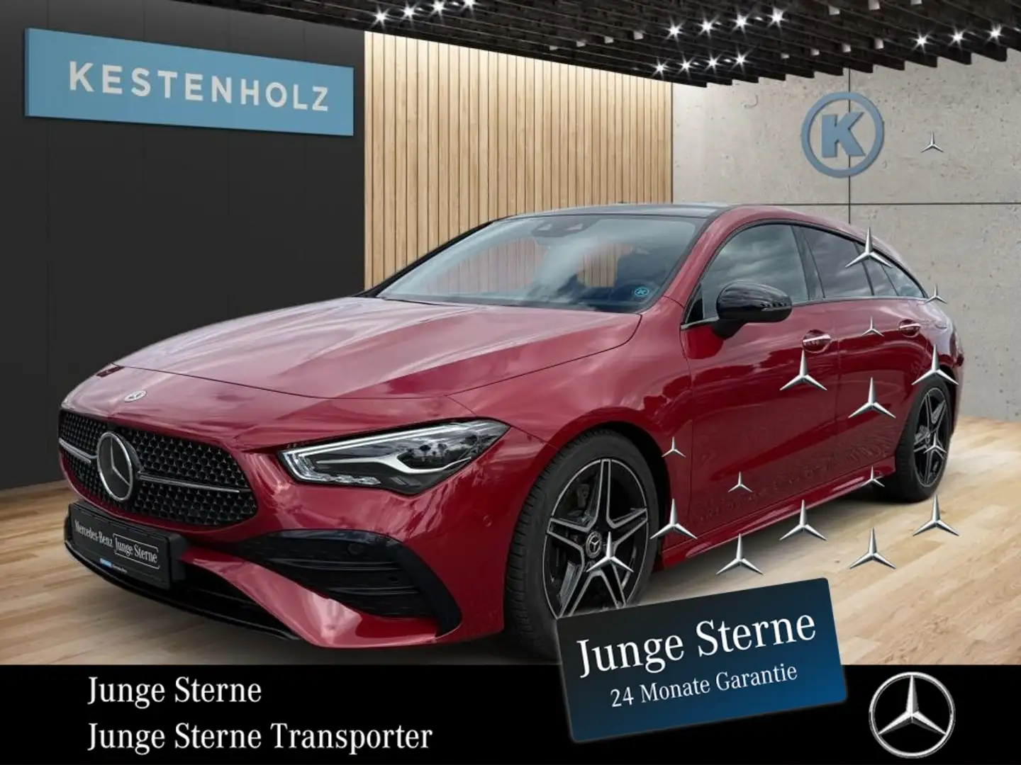 Mercedes-Benz CLA 200 SB *AMG*NIGHT*PANO*SHZ*MBUX*NAVI*LED* Rosso - 1