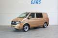 Volkswagen T6 Transporter Caravelle  2.0 TDI DSG DC CARPLAY 150PK DUBBELE SC Brun - thumbnail 1