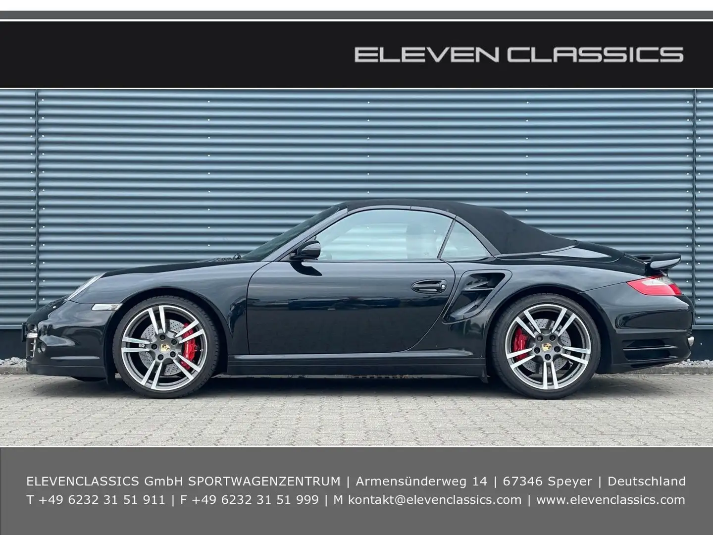 Porsche 997 Turbo Cabriolet Schwarz - 1