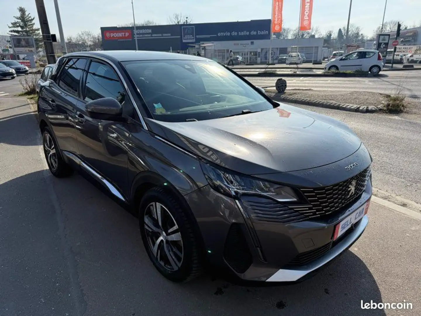 Peugeot 3008 1.5 bluehdi 130 Allure Pack EAT8 Gris - 2