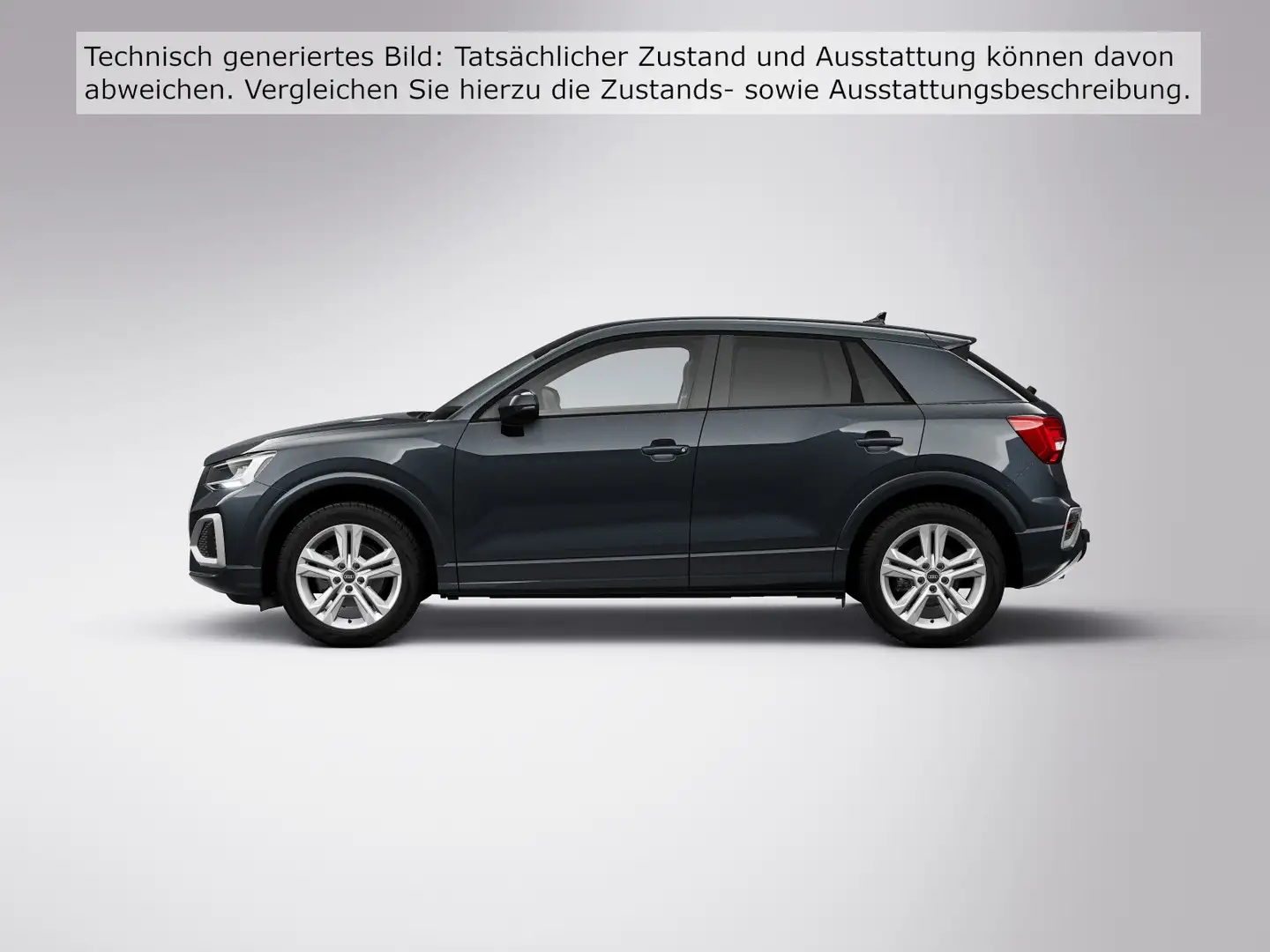 Audi Q2 Advanced 30 TFSI AHK/Nav/Temp/Kam/EPH/PBox/so Gris - 2